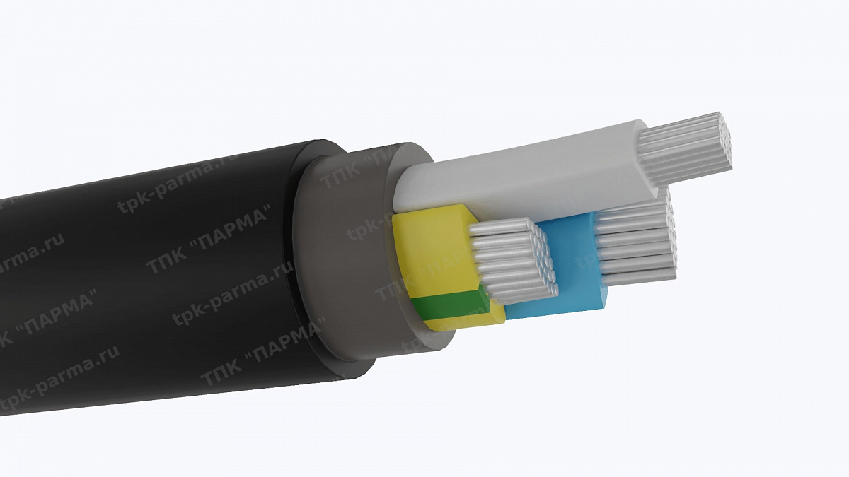 Фотография провода Кабель АВВГнг(A)-LS-ХЛ 3х185 - 1кВ